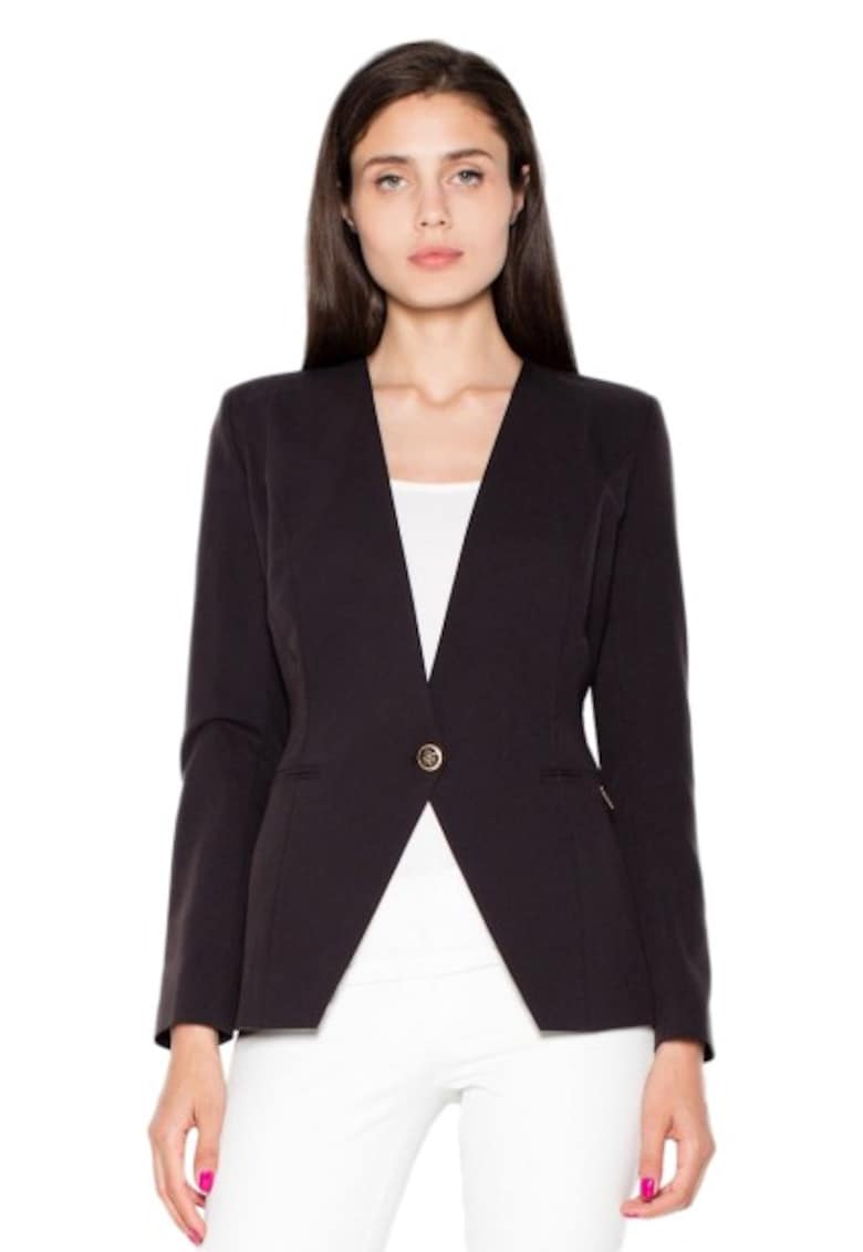 Sacou dama - modern - office - Negru - Negru
