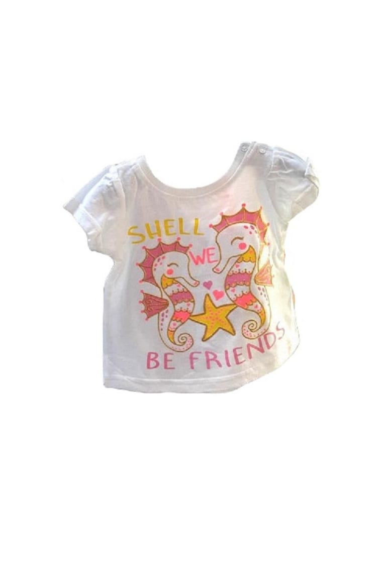 Tricou - Be Friends - Maneca scurta - Bumbac - Fete - Multicolor