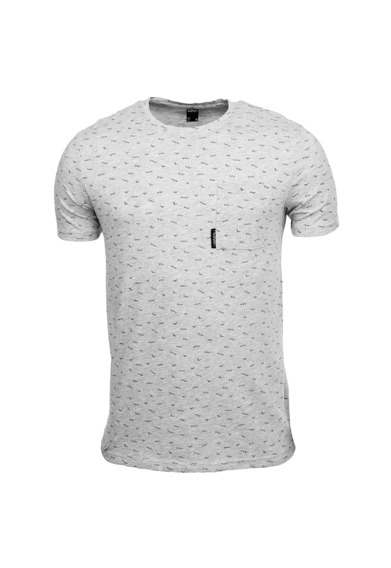 Tricou pentru barbati model Sport - Bumbac - Gri