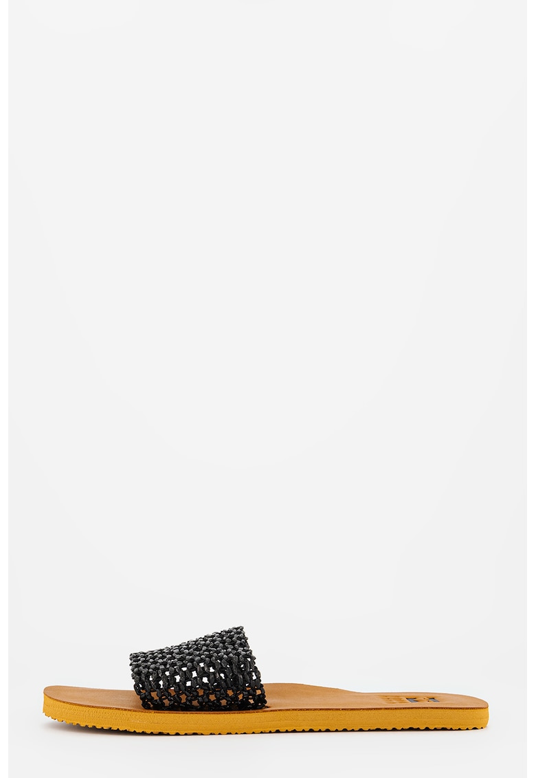 Papuci cu aspect impletit Siesta