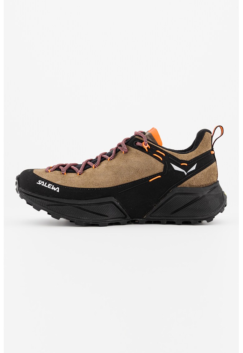 Pantofi de piele intoarsa cu logo - pentru drumetii Dropline