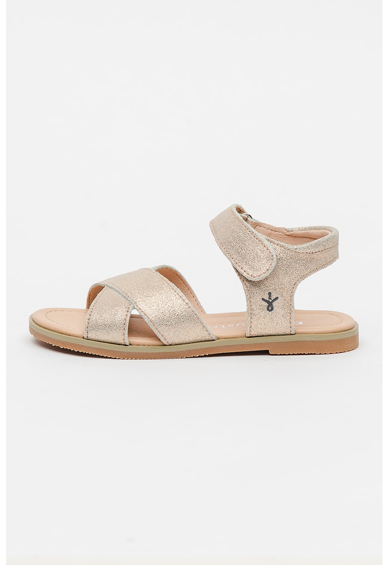 Sandale de piele intoarsa cu velcro Rose