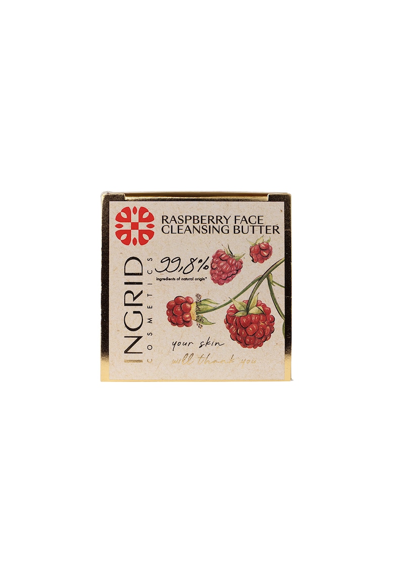 Unt cu zmeura pentru indepartarea machiajului si curatarea fetei - 50 ml Unt cu zmeura pentru indepartarea machiajului si curatarea fetei - 50 ml