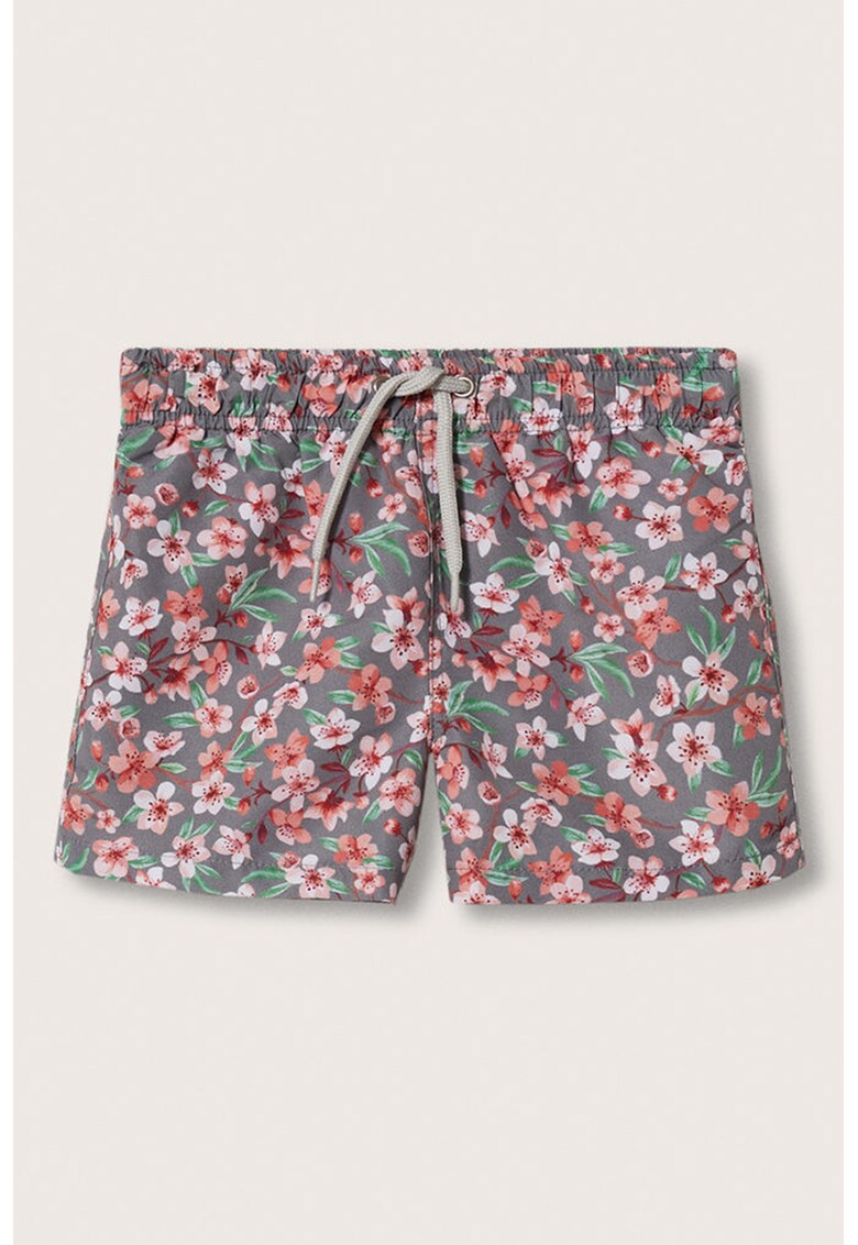 Pantaloni scurti de baie cu model floral Hibiss fashiondays.ro  Costume de baie