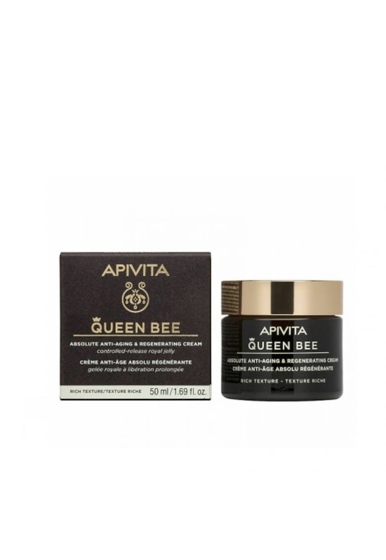 Crema suprema anti-imbatranire si regenerare cu textura bogata Queen Bee - 50 ml