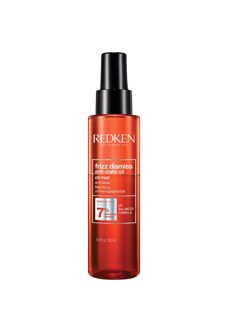 Spray de par Frizz Dismiss - spray imbogatit cu ulei de Babassu si complex de netezire pentru efect anti-static - 125 ml