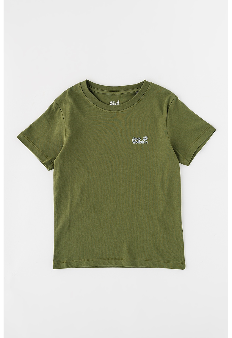 Tricou de bumbac organic cu logo Essential fashiondays.ro  Imbracaminte