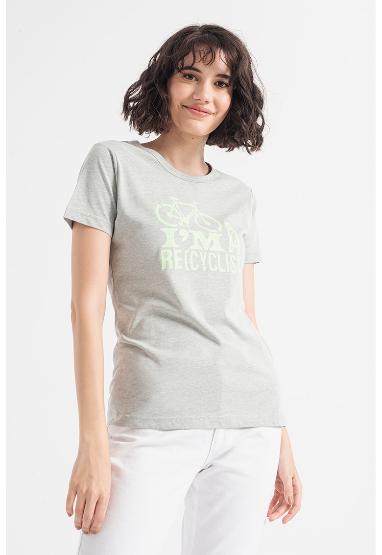 Tricou din amestec de bumbac organic Ocean Trail