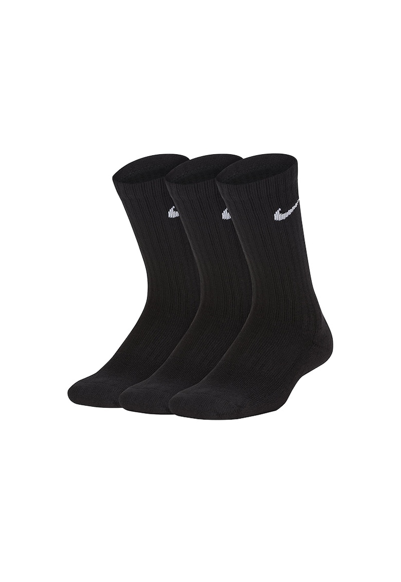 Set 3 Perechi Sosete Everyday JR SX6842-010 - Baieti - Negru