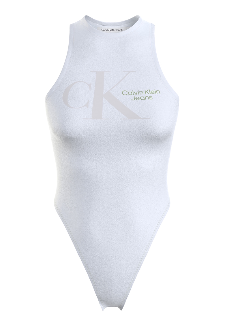 Body din amestec de bumbac cu imprimeu logo CALVIN KLEIN JEANS imagine 2022 13clothing.ro
