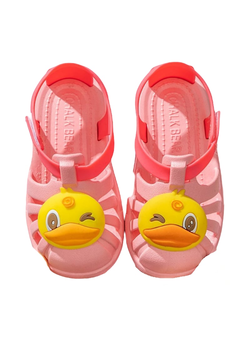 Papuci Tip Sandaluta Din Cauciuc - Ratusca - Fete - Roz