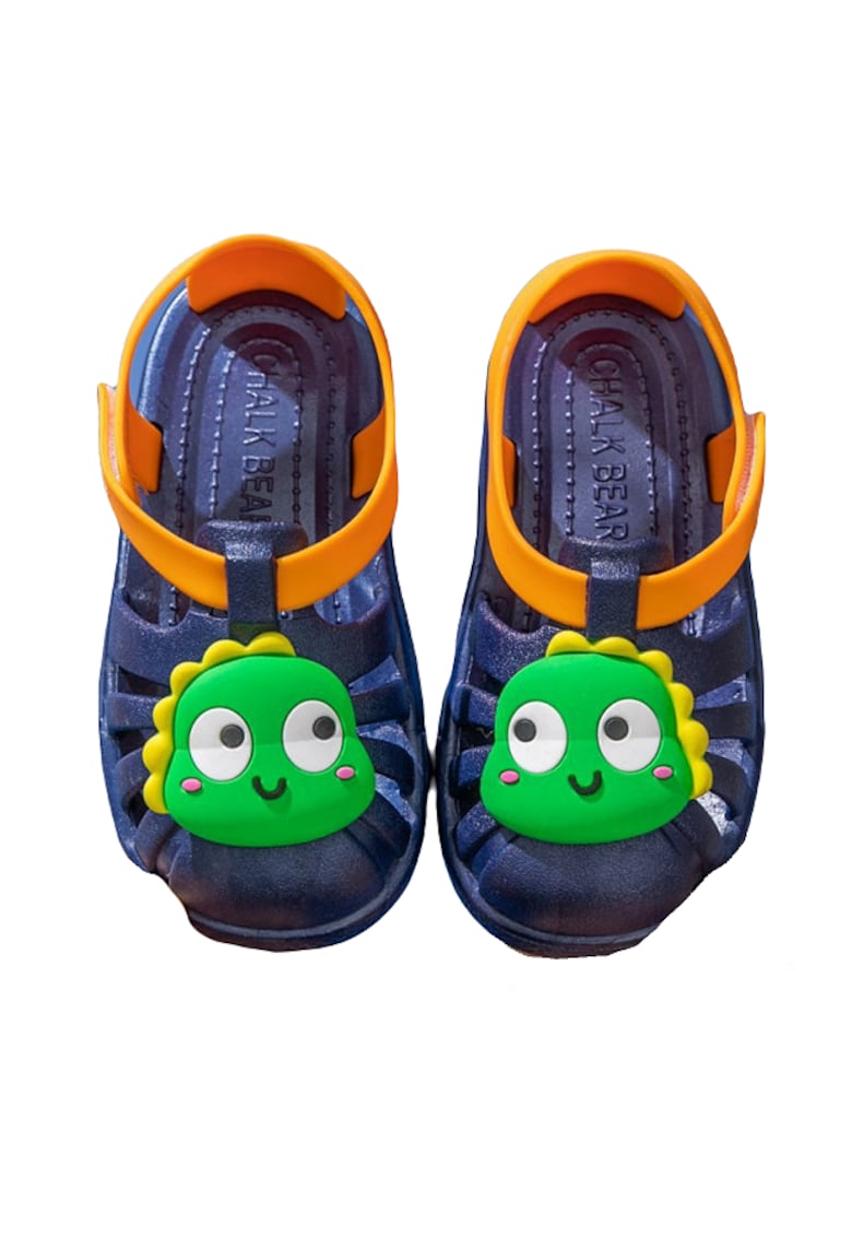 Papuci Tip Sandaluta Din Cauciuc - Dino - Baieti - Albastru