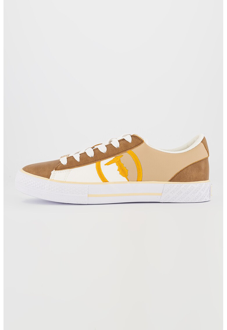 Pantofi sport cu model colorblock si logo brodat fashiondays.ro imagine noua 2022