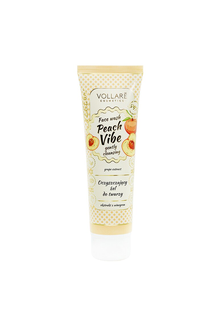 Gel de curatare faciala VEGEbar Peach Vibe Vollaré Cosmetics - 150 ml