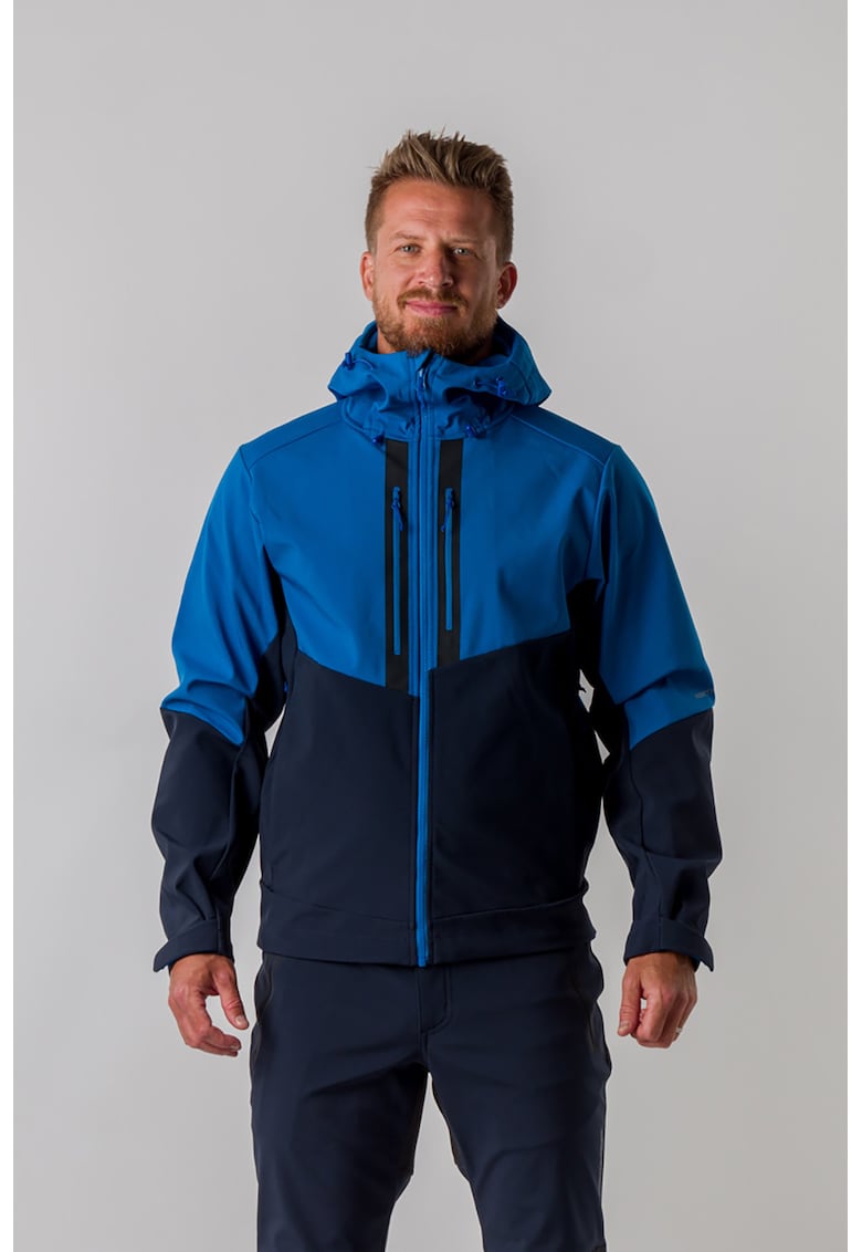 Jacheta cu model in doua tonuri pentru trekking Jimmy