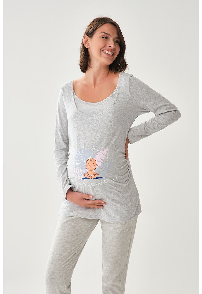 Bluza de pijama pentru gravide