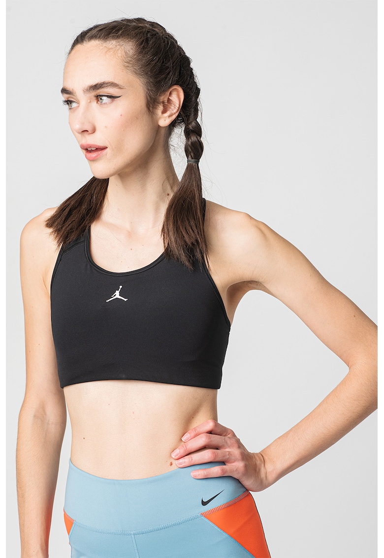 Bustiera pentru fitness Jordan Jumpman - Negru