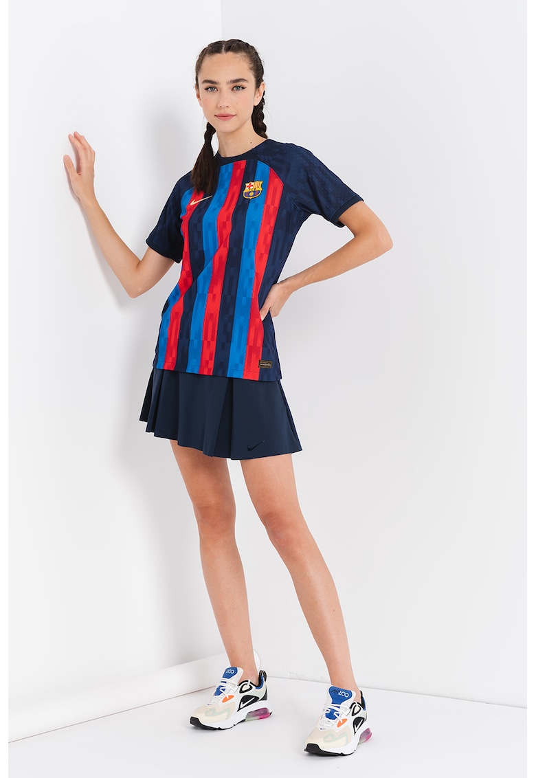 Tricou cu logo si tehnologie Dri-Fit – pentru fotbal F.C. Barcelona Barcelona imagine noua
