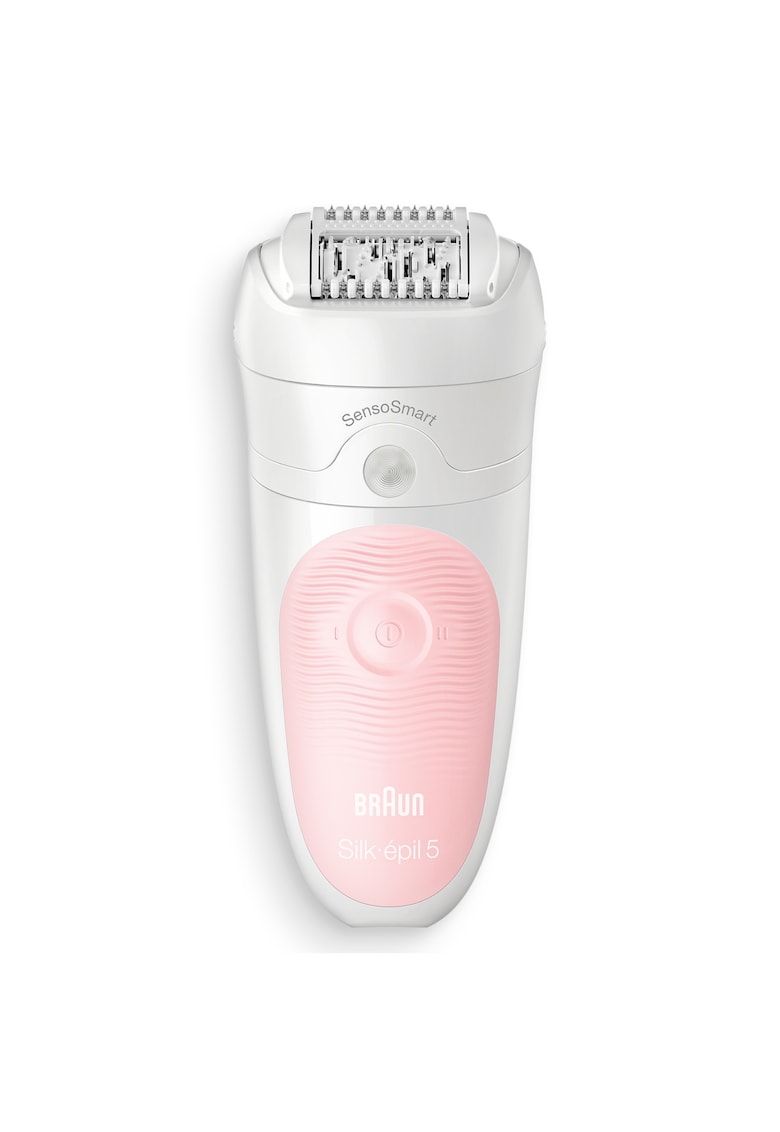 Epilator - Tehnologie de penseta - Alb/Roz