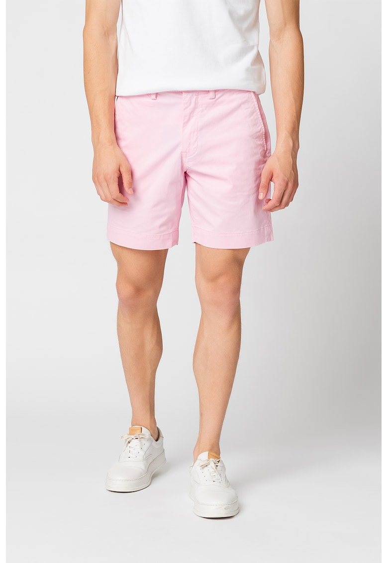 Bermude cu buzunare oblice Classics - Roz