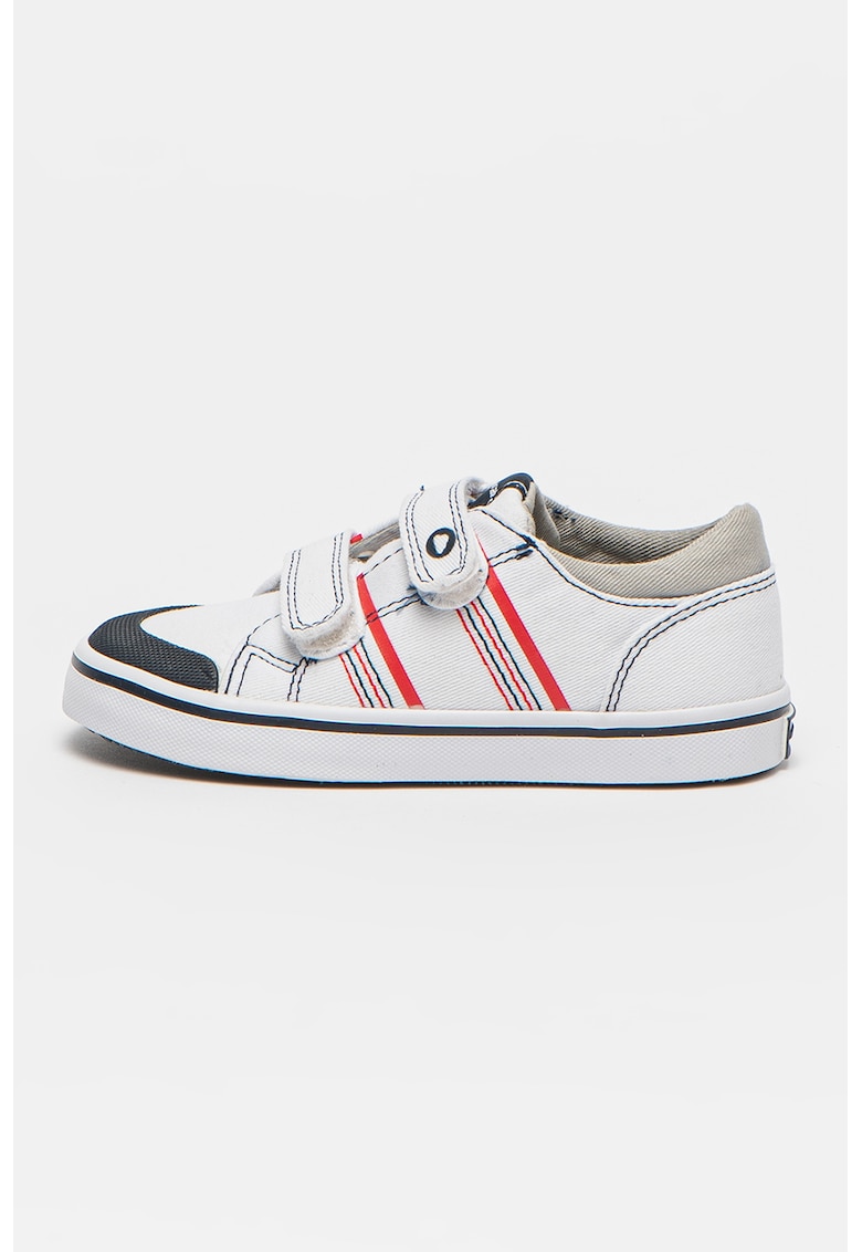 Tenisi din material textil cu velcro