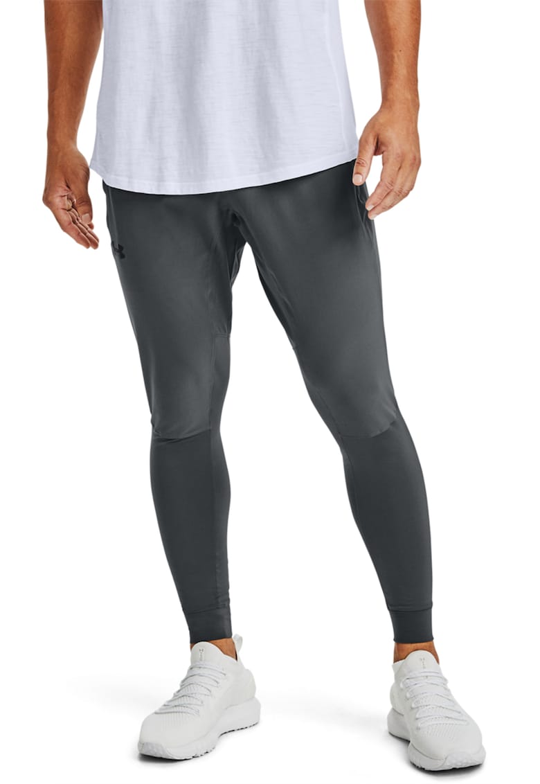 Pantaloni elastici cu logo - pentru fitness Hybrid