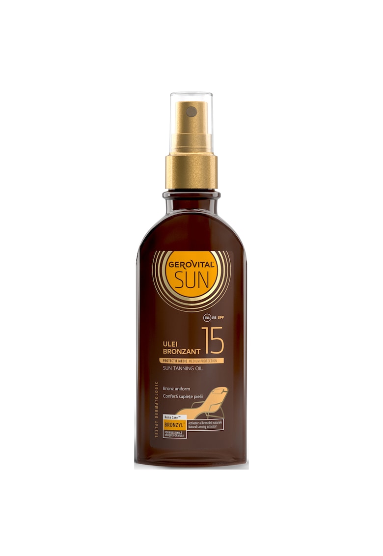 Ulei bronzant Sun - SPF 15 - 150 ml