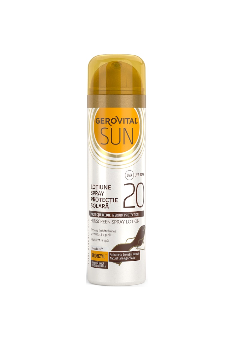 Lotiune spray pentru protectie solara Sun - SPF 20 - 150 ml