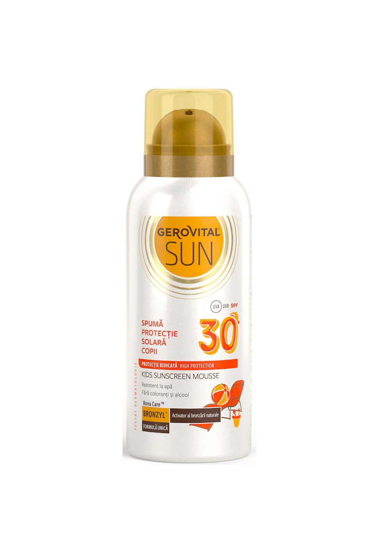 Spuma cu protectie solara Sun pentru copii - SPF 30 - 100 ml