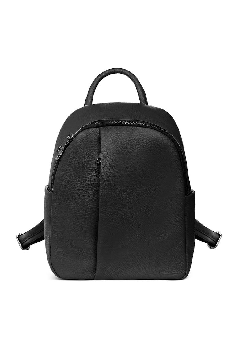 Rucsac din piele naturala Angelo - Negru