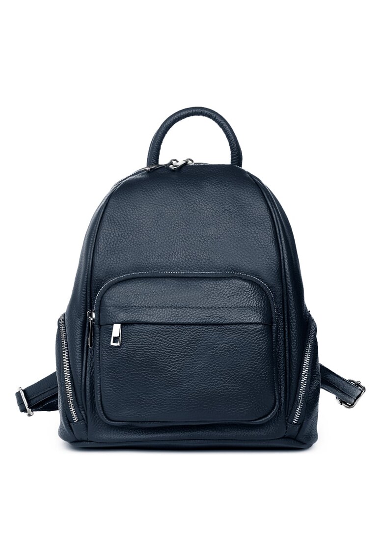 Rucsac din piele naturala Enzo - Bleumarin