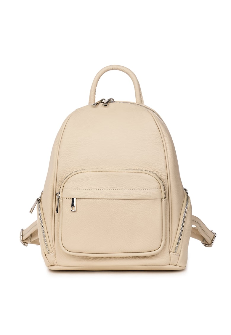 Rucsac din piele naturala Enzo - Crem