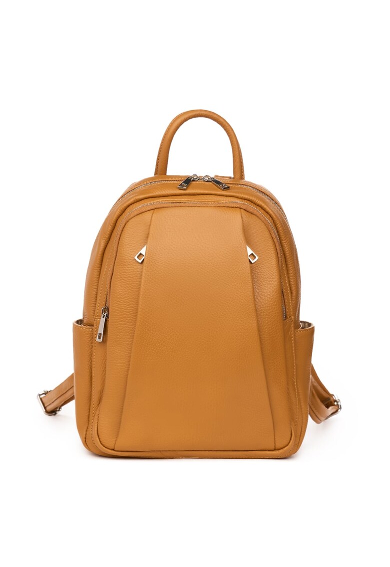 Rucsac din piele naturala Thomas - Coniac