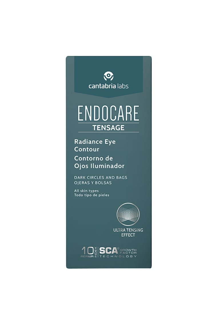 Ser contur pentru luminozitatea ochilor Cantabria Endocare Tensage - cearcane si pungi - 15 ml