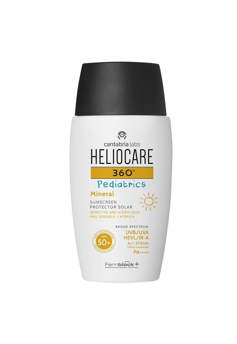 Fluid protectie solara pentru copii cantabria heliocare 360º pediatrics mineral spf50+ - 50 ml