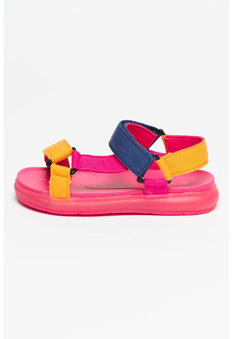 Sandale cu velcro cu model colorblock Lamis fashiondays.ro imagine noua 2022