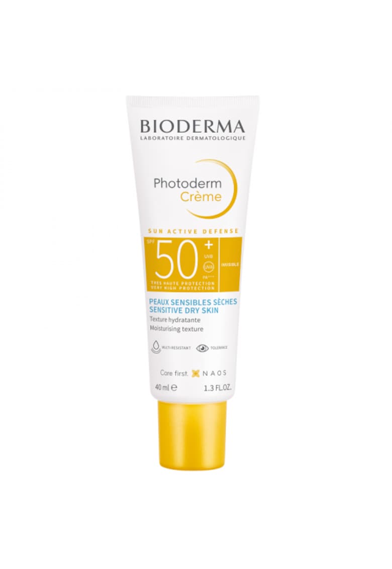 Crema de fata cu protectie solara Photoderm SPF 50+ pentru ten sensibil - 40 ml