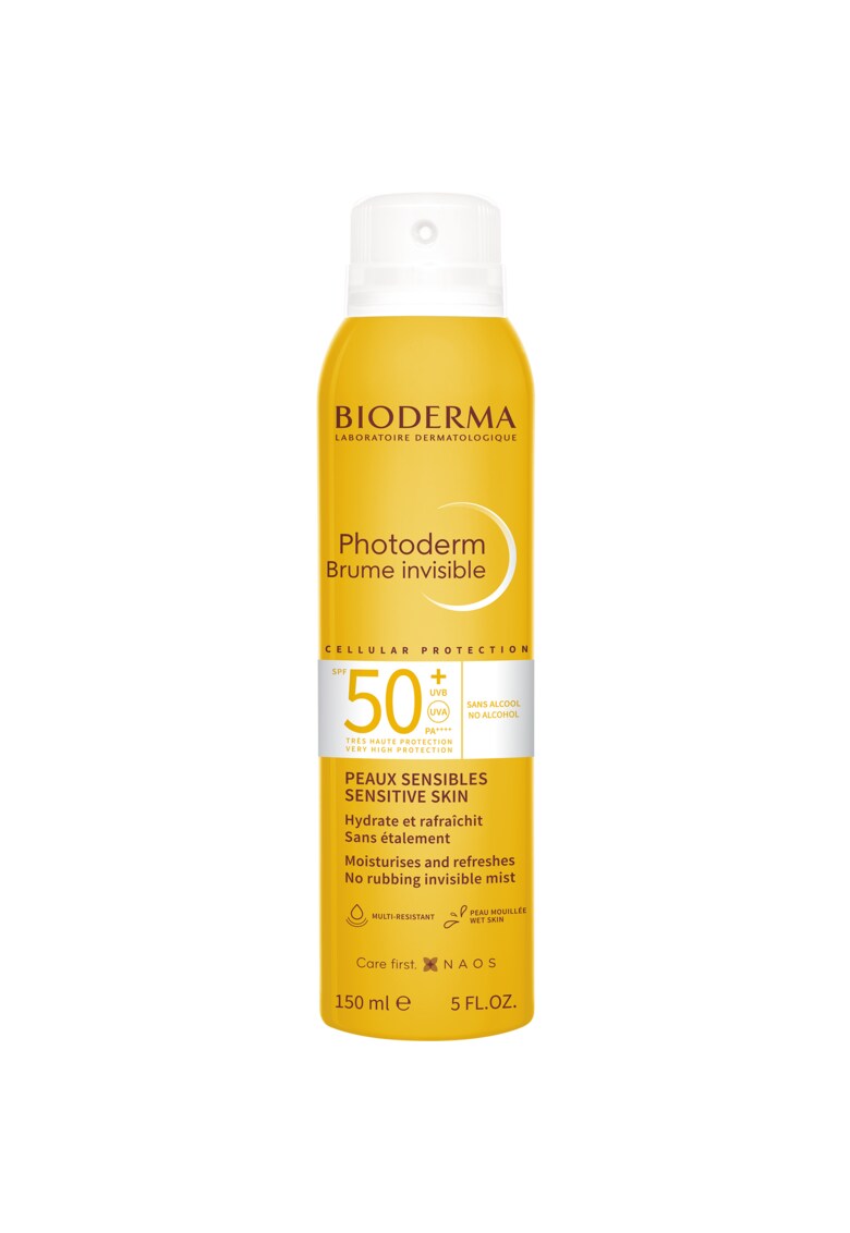 Spray invizibil cu protectie solara Photoderm Max Brume SPF 50+ pentru piele sensibila - 150 ml
