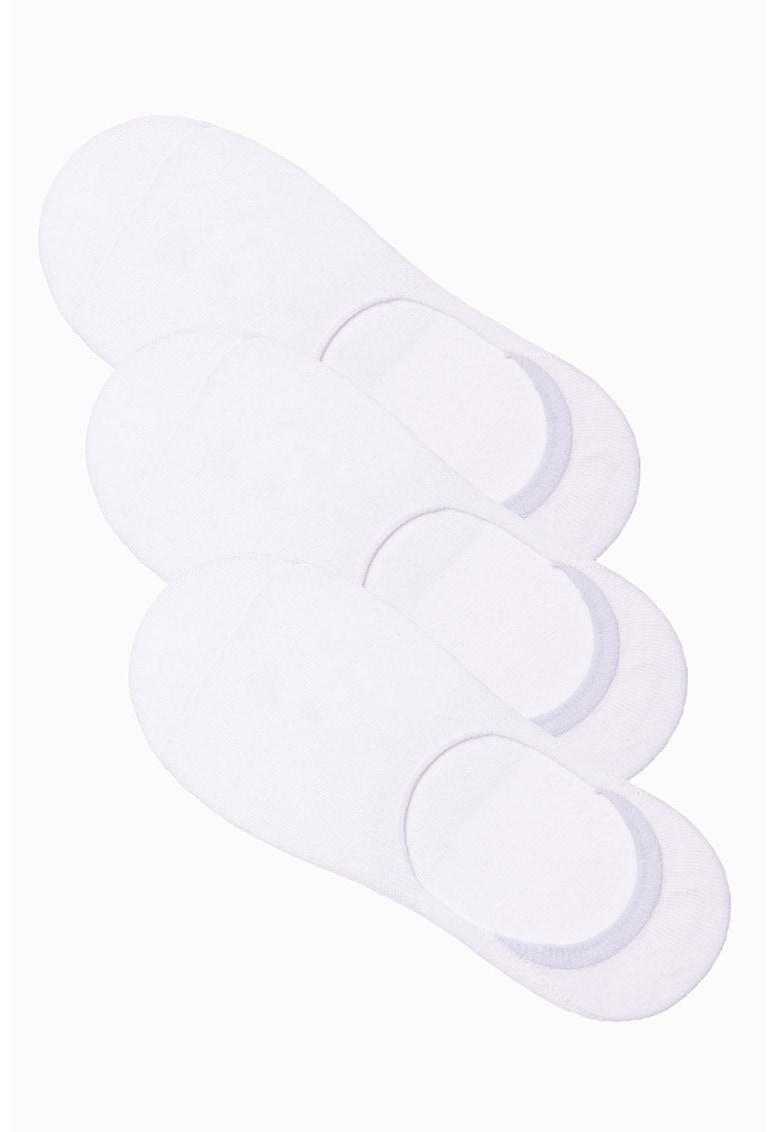 Set de sosete foarte scurte din amestec de bumbac - 3 perechi Set de sosete foarte scurte din amestec de bumbac - 3 perechi