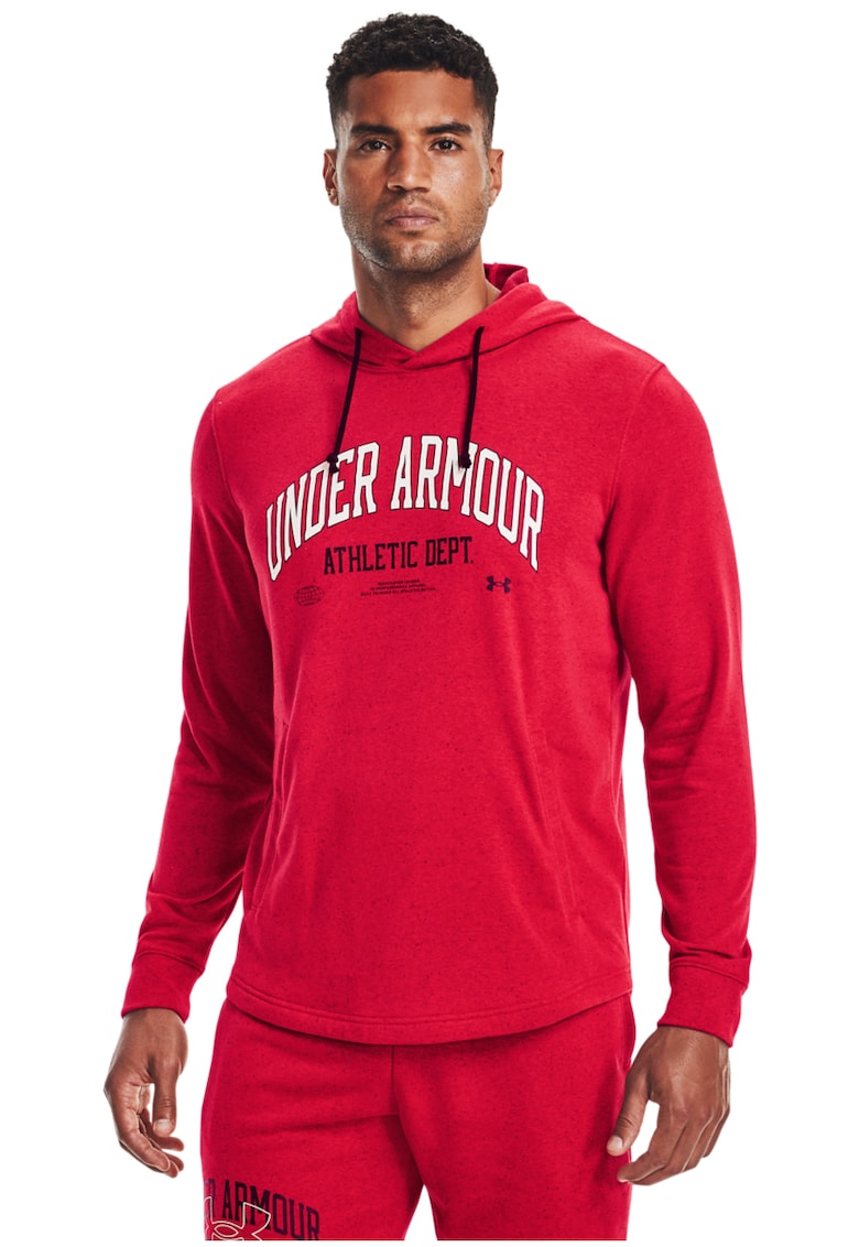 Hanorac cu imprimeu pentru fitness Rival Terry Athletic Department