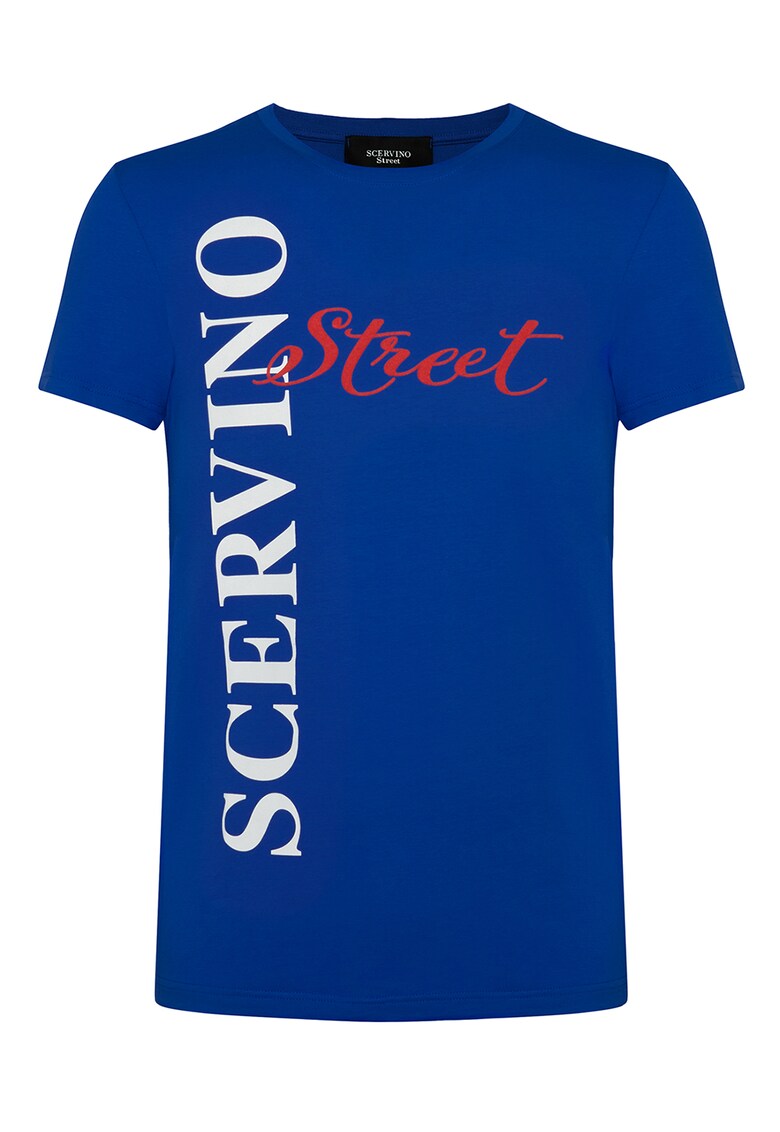 Памучна тениска с лого SCERVINO STREET
