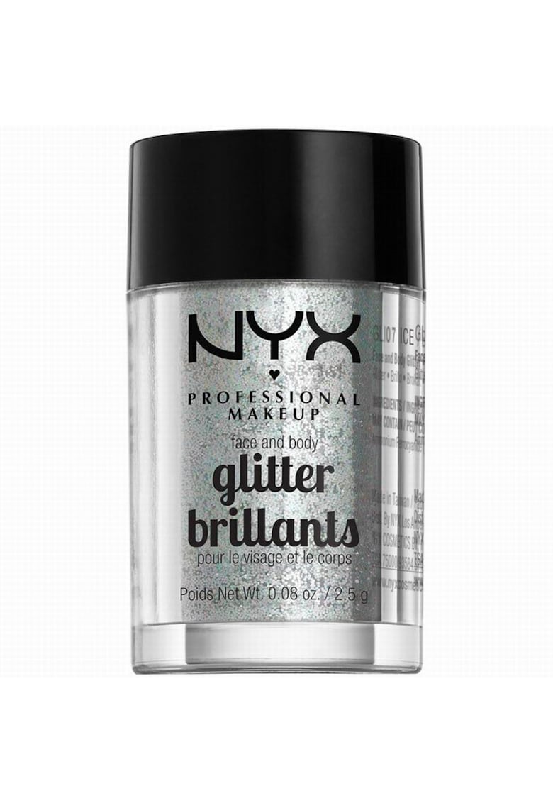 Sclipici pentru fata si corp NYX PM Face & Body Glitter - 2.5 g