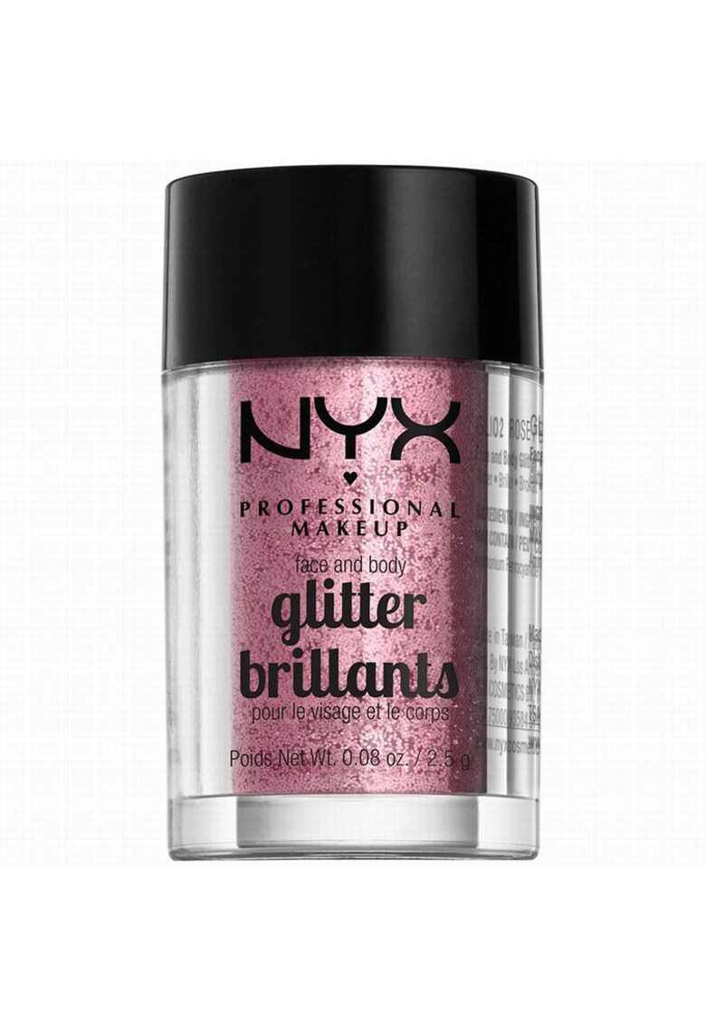 Sclipici pentru fata si corp NYX PM Face & Body Glitter - 2.5 g