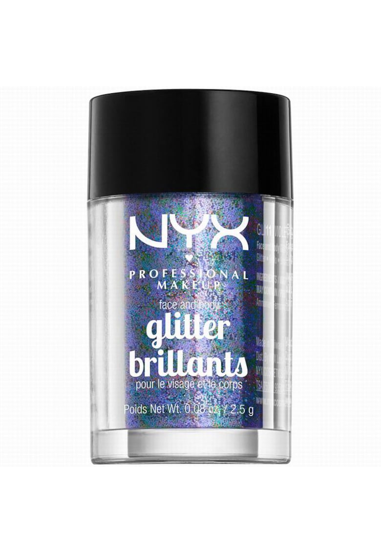 Sclipici pentru fata si corp NYX PM Face & Body Glitter - 2.5 g