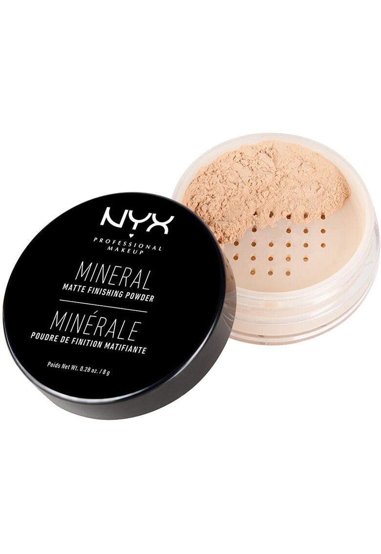 Pudra de finish NYX PM Mineral Finishing Powder - 8 g