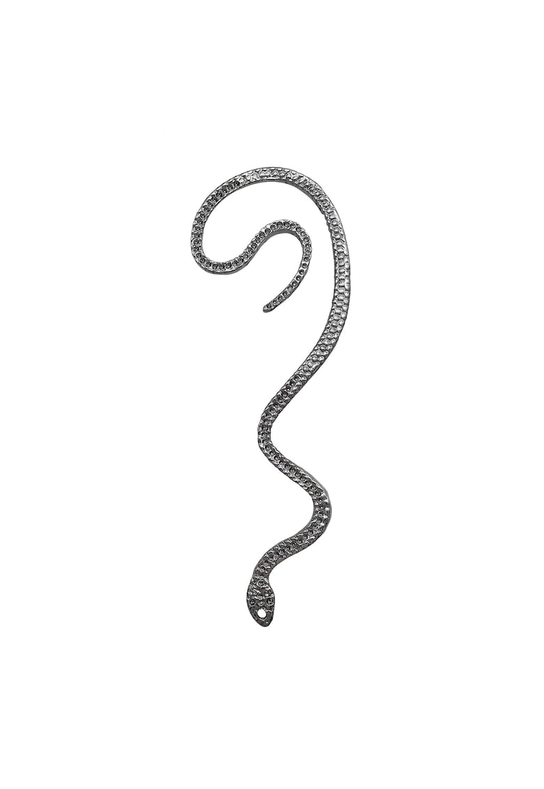Cercel fumuriu - ear cuff - forma de sarpe - Sofia C14 -