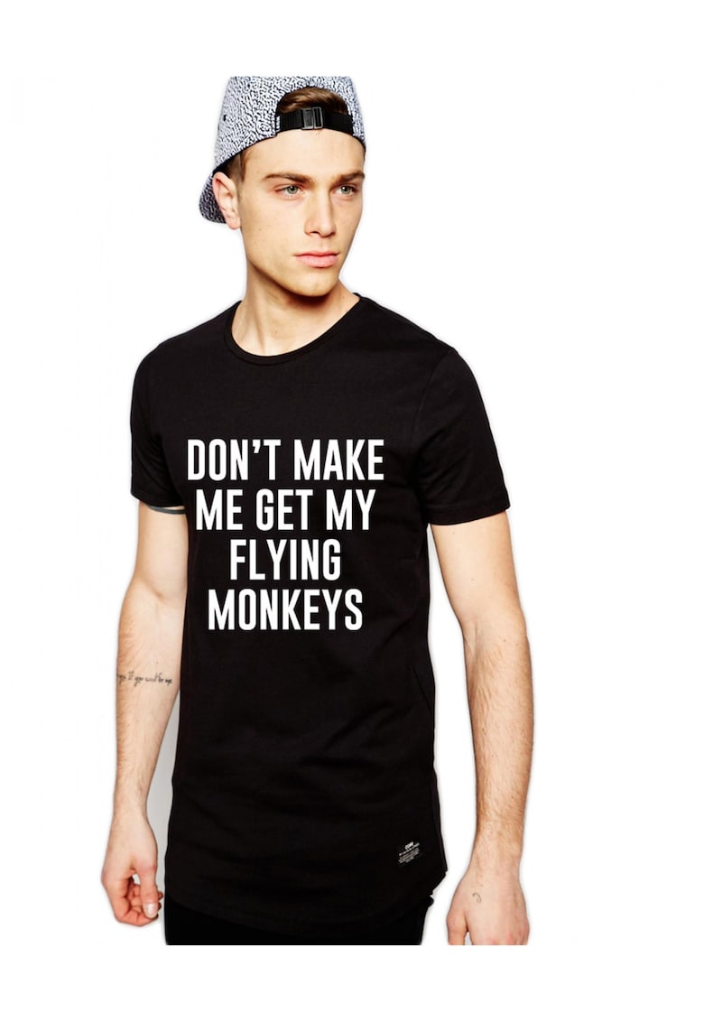 Tricou negru barbati - Flying Monkeys