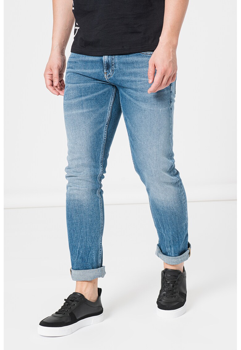 Вталени дънки с 5 джоба CALVIN KLEIN JEANS