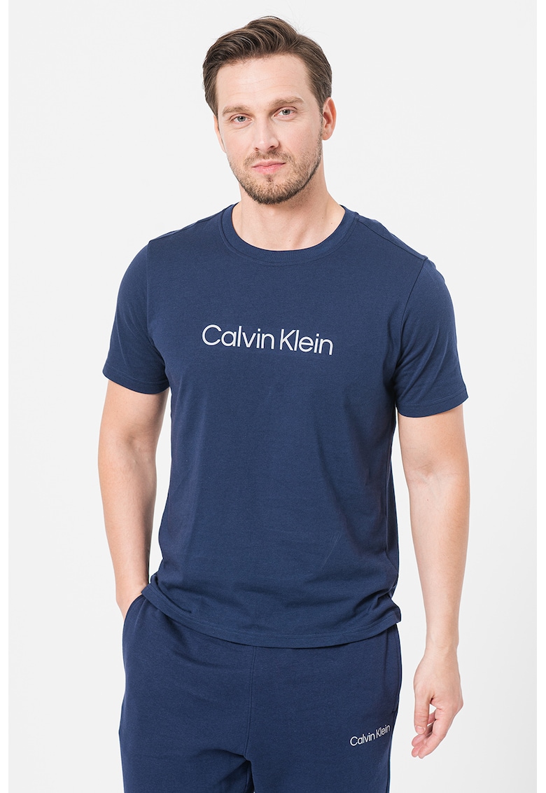 Фитнес тениска с лого CALVIN KLEIN