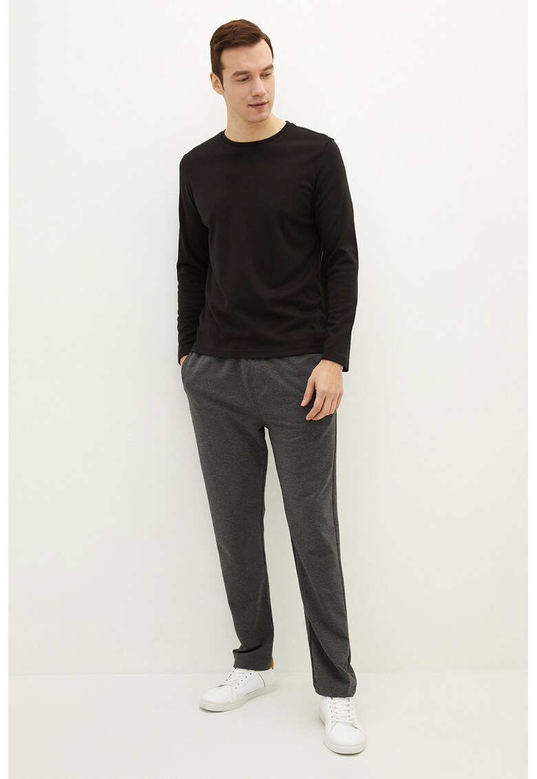 Pantaloni sport cu talie elastica